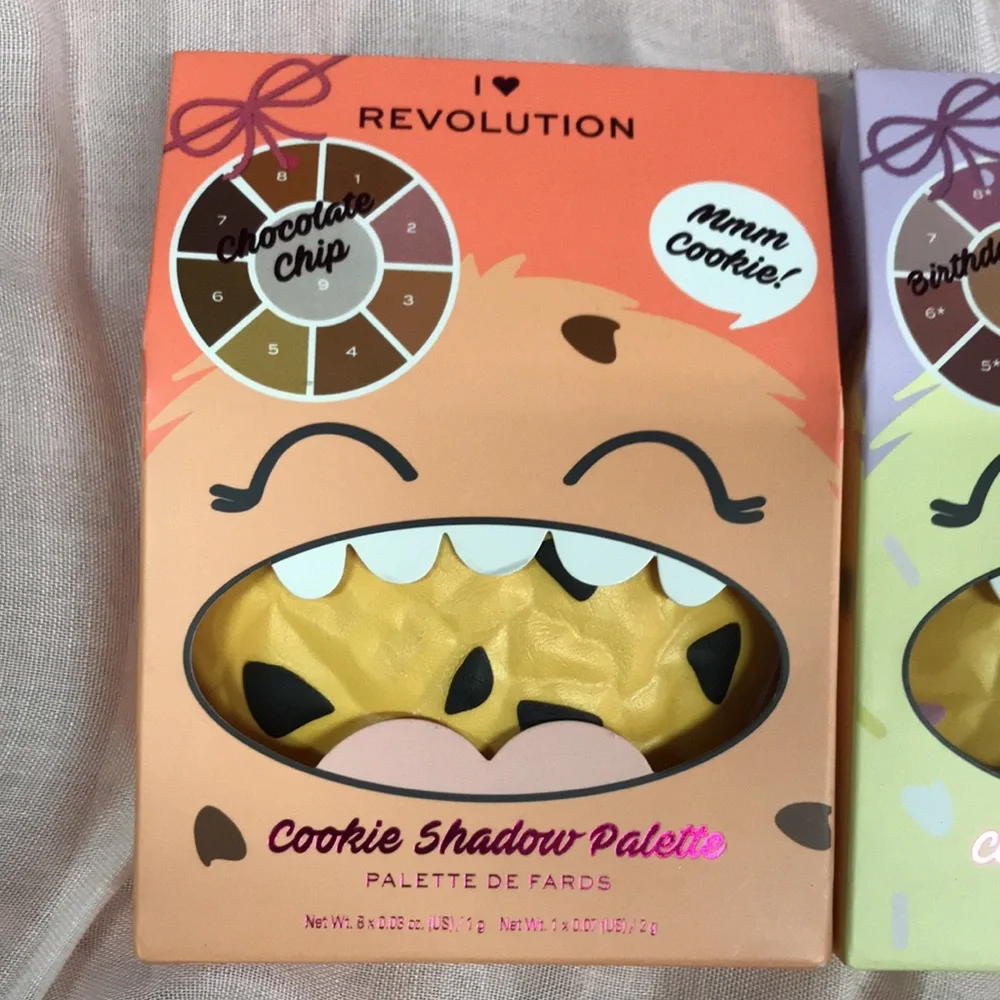 I ❤️ Revolution Cookie Shadow Palettes